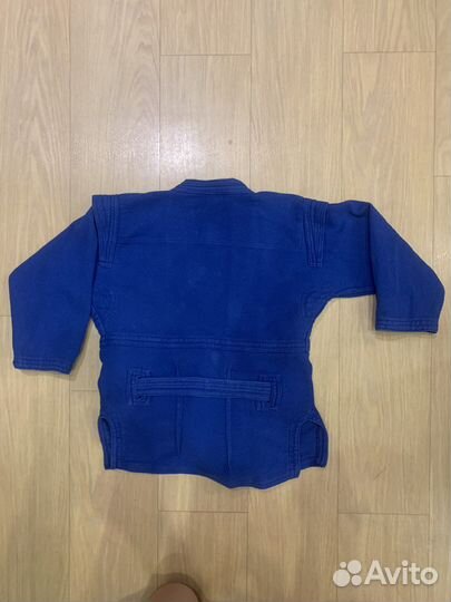 Костюм для самбо(куртка+шорты) 8-10лет