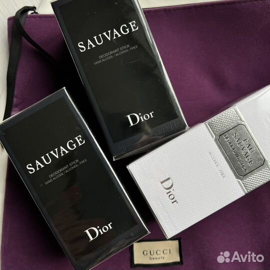 Dior sauvage дезодорант-стик 75ml