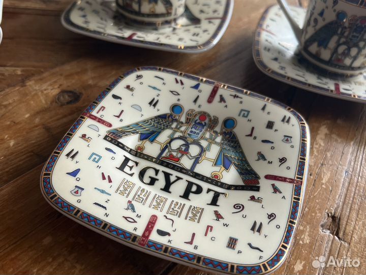 Чашка с блюдцем фарфор