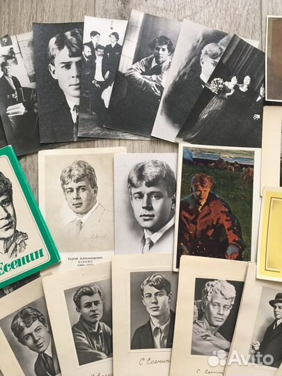 Коллекция открыток Есенин