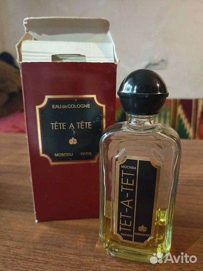 Одеколон Тет-А-Тет СССР и Франция Винтаж Духи