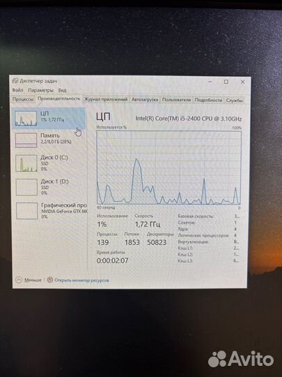 Компьютер с монитором