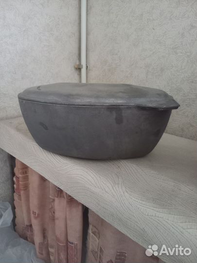 Гусятница чугунная СССР