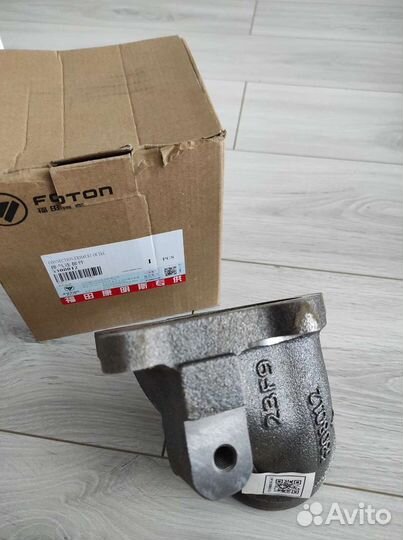 Патрубок выпускной Газель Камминс 2.8 Е-4