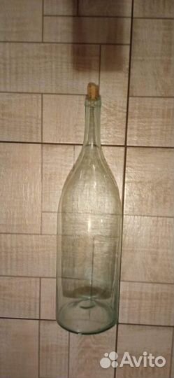Бутыль стеклянная 3 литра