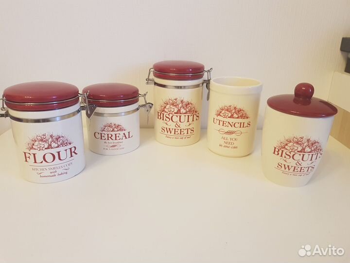 Банки для сыпучих продуктов