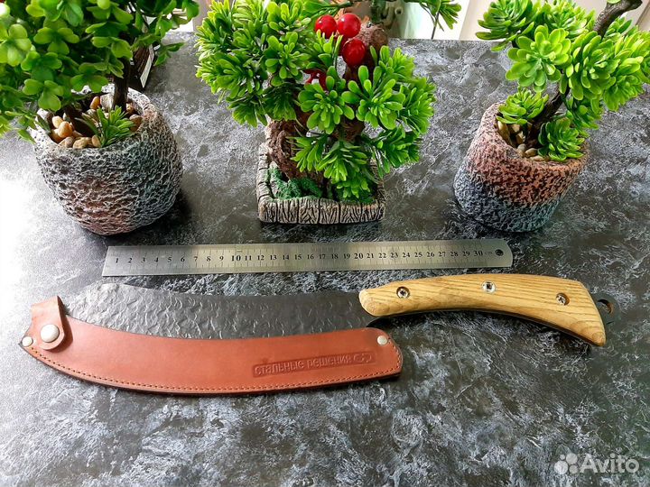 Нож топорик Гектор ручная работа кованый