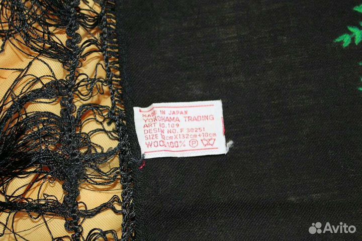 Платок шаль шерсть 100