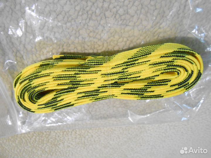 Шнурки для коньков с пропиткой