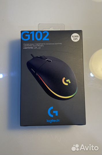 Игровая мышь logitech g102