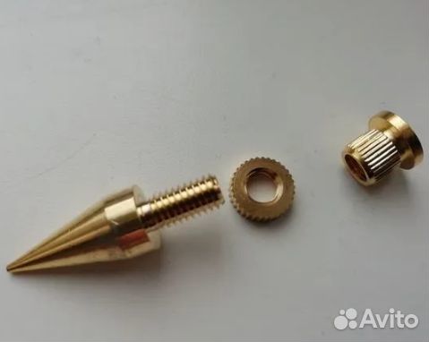 Комплект шипов М6 на 2 колонки (8 штук)