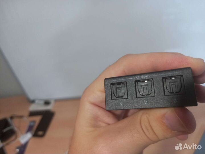 Toslink разветвитель оптики spdif (аудио)