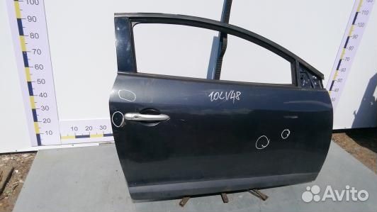 Дверь передняя правая renault megane 3 (10V48E201)