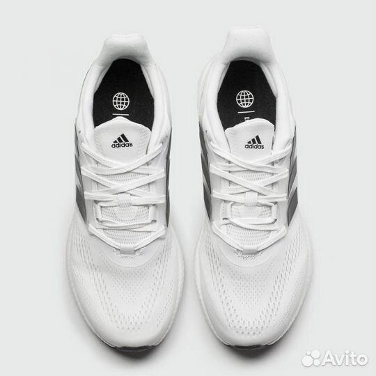 Кроссовки Adidas Pureboost 22 White Black Str