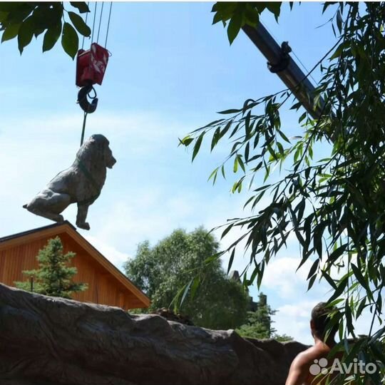 Лев из бетона 500кг