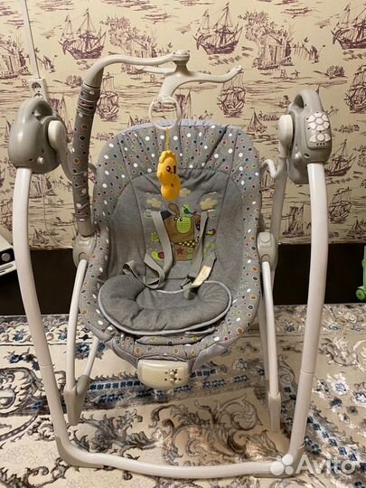 Детские электронные качели jettem