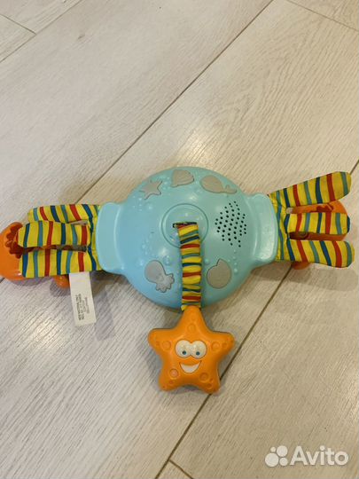 Игрушка подвеска tiny love Краб Себастьян