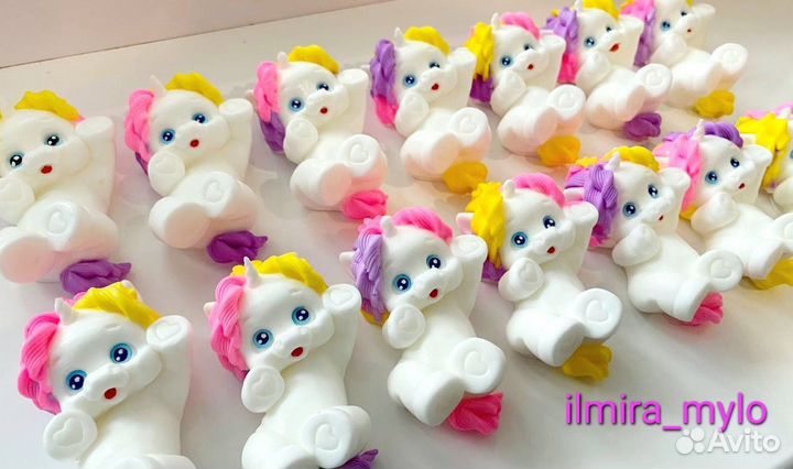 Единорожка мыло для девочек подарок подарки сказка