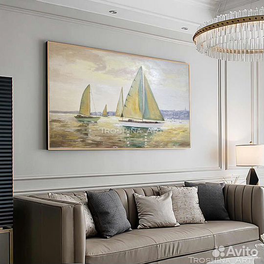 Картина маслом на холсте 