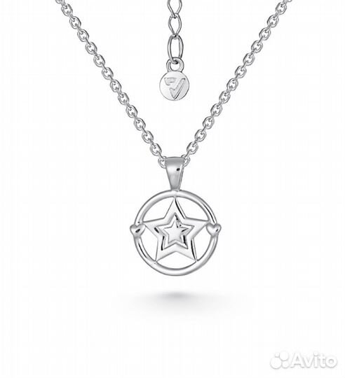 Новое серебяряное колье 925 пробы