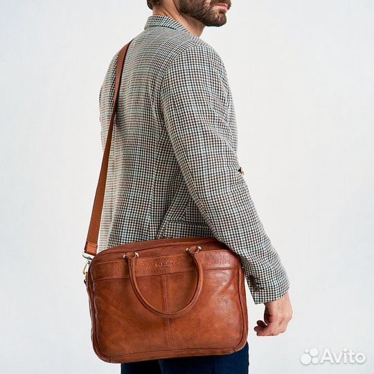 Сумка из кожи Dr Koffer новая