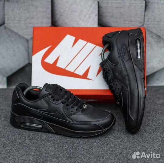 Кроссовки Nike Air Max 90 (Black)