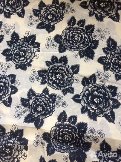 Ткань натуральный крепдешин СССР