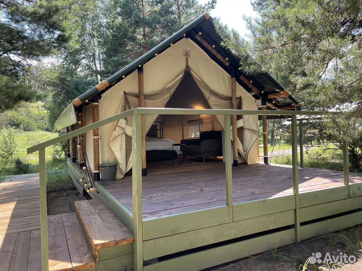 Сафари-палатка для глэмпинга 4x6 м