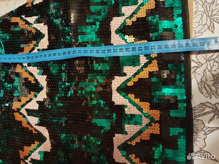 Юбка с пайетками HM