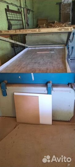 Вакуумный пресс для мебельных фасадов