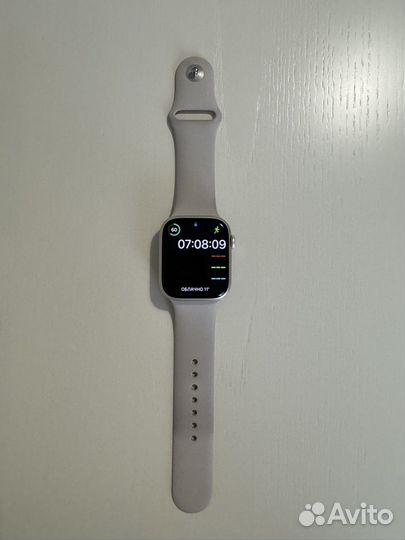 Часы apple watch 7 45 mm starlight
