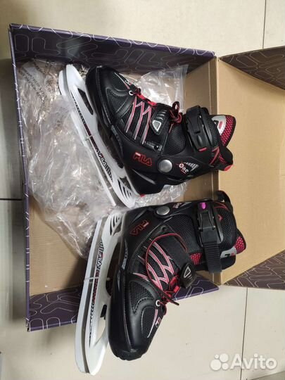 Коньки Fila X-One Ice раздвижные 35-38 Новые