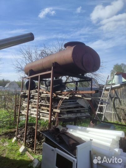 Бочка металлическая 3-4 куба