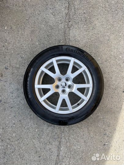Колеса на Skoda r16