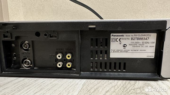 Видеомагнитофон panasonic nv-sj5mk2keu