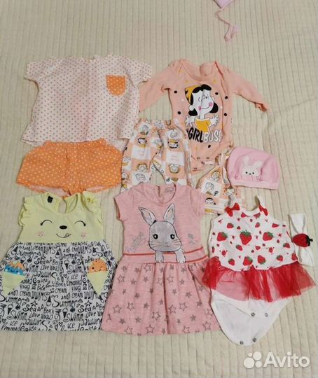 Одежда для девочки 68 74