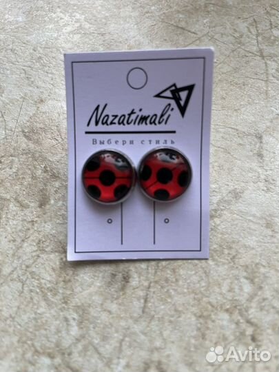 Серьги детские