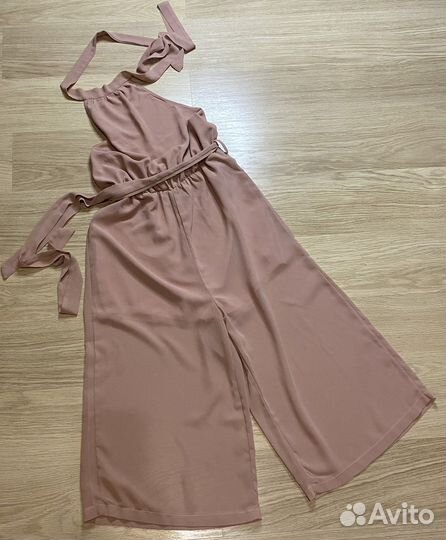 Комбинезон пудровый шифон размер s m