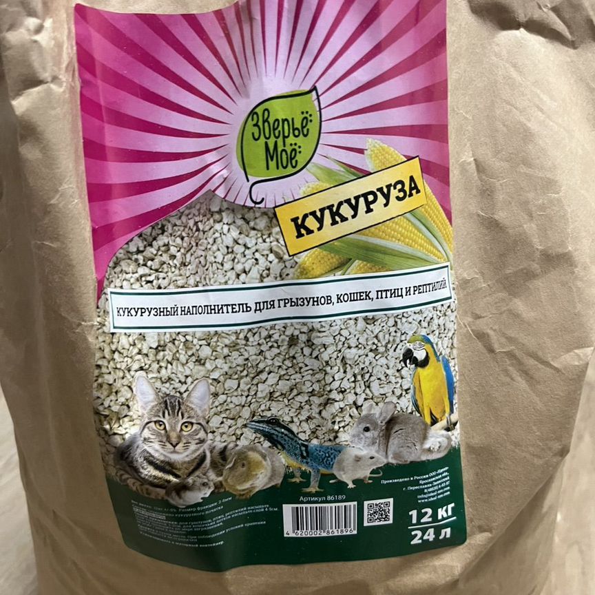 Кукурузный наполнитель