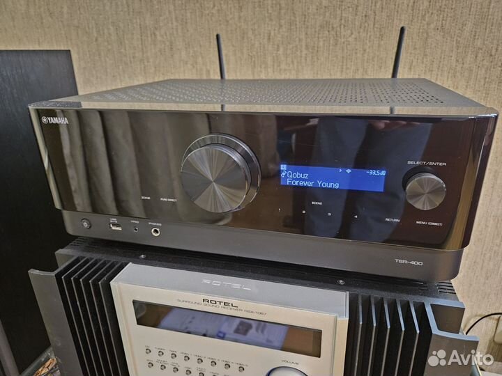 Ресивер Yamaha TSR-400 (V4A) бу в отл.состоянии