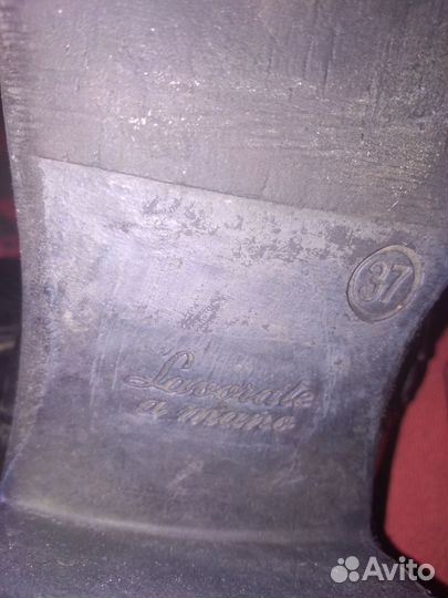 Итальянские сапоги 37