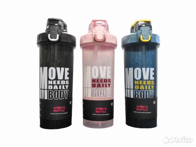Бутылка-шейкер Move Your Body 800мл