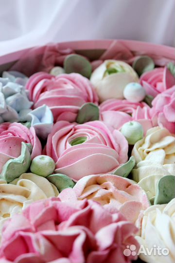 Съедобные букеты из зефира