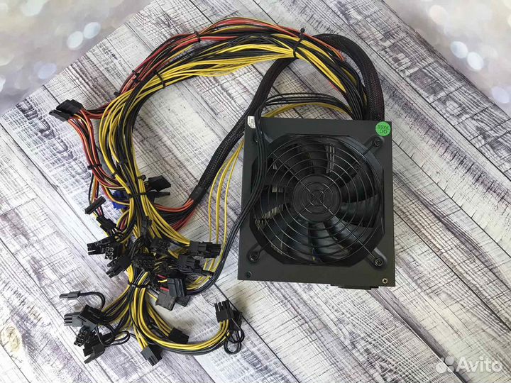 Блок питания 1800w, только для майнинга