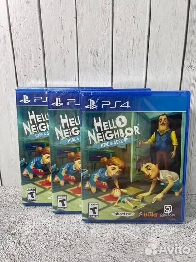 Hello neighbor hide & seek Привет сосед ps4