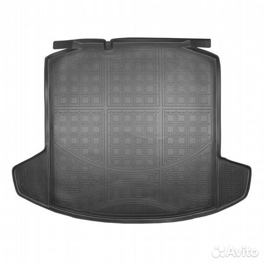 Коврик багажника для skoda rapid (шкода рапид) (nh