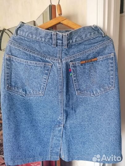 Юбка джинсовая