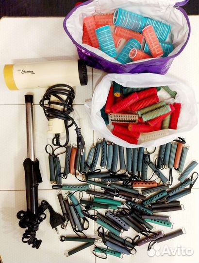 Плойка Фен,Бигуди СССР Пакетом