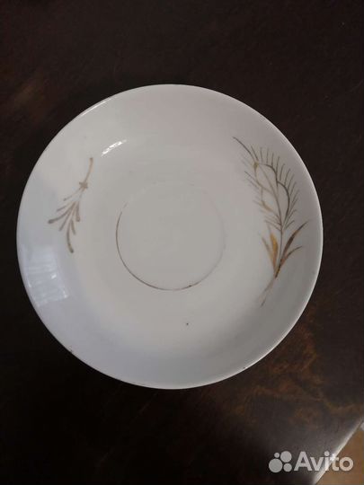 Блюдце старинное кузнецов, до1917г