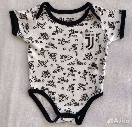 Боди для мальчика Juventus размер 74-80 (9-12 мес)